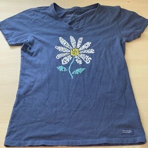 Life is Good crusher t shirt